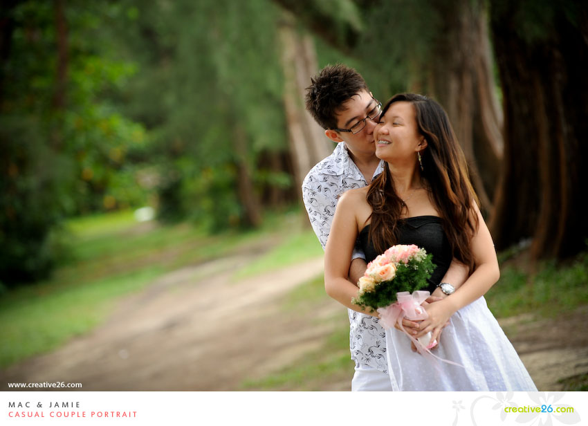 Mac & Jamie's couple portrait