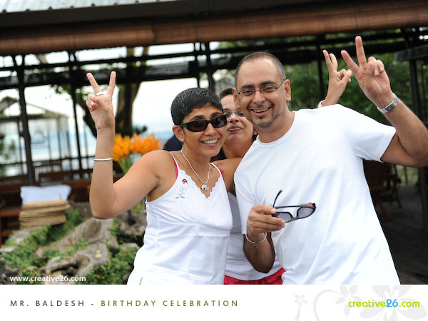 Mr. Baldesh's Birthday Party at Malihom, Penang